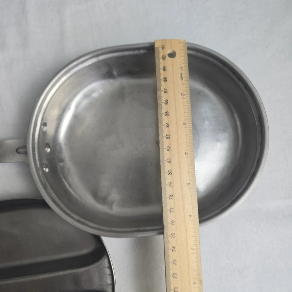 US Military Wyott Pan Field Gear Mess Kit Camping Vintage